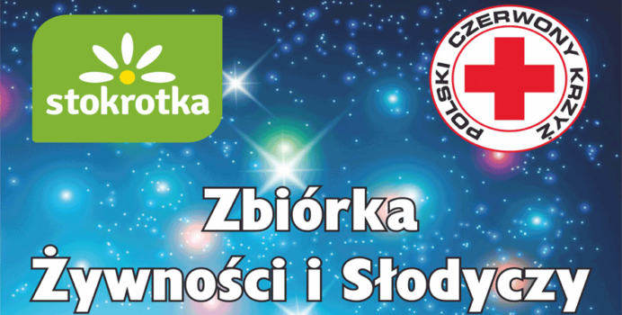 Mazowiecki Oddział Okręgowy Polskiego Czerwonego Krzyża wspólnie z siecią marketów i supermarketów Stokrotka organizuje świąteczną zbiórkę żywności